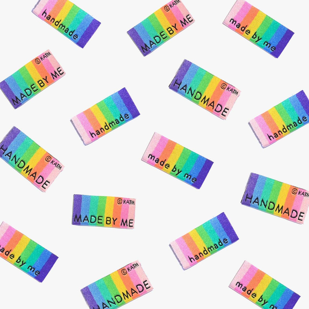 Handmade/Made by Me Woven Labels | Case of 6 Units