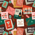 Merry Messages - Burgundy