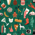 Bright Baubles - Dark Green