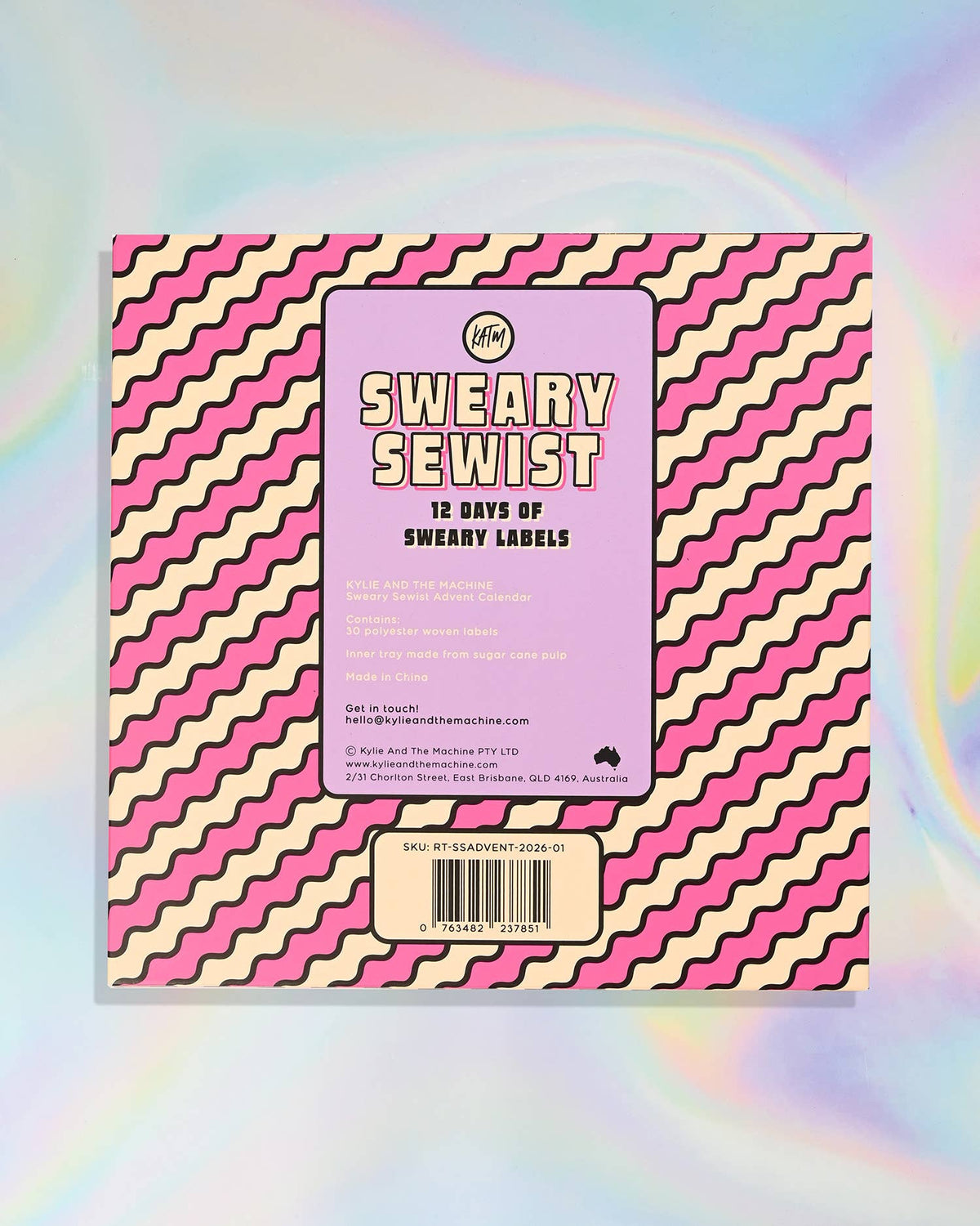 2026 Sweary Sewist Advent Calendar (12 Windows)