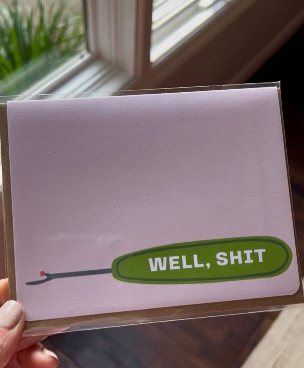 Well, Shit - Greeting Card