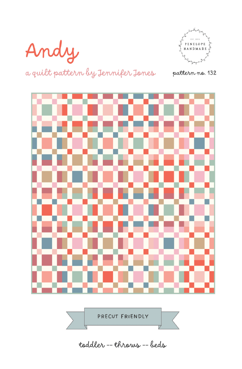 Andy Quilt Pattern   |   Paper Pattern
