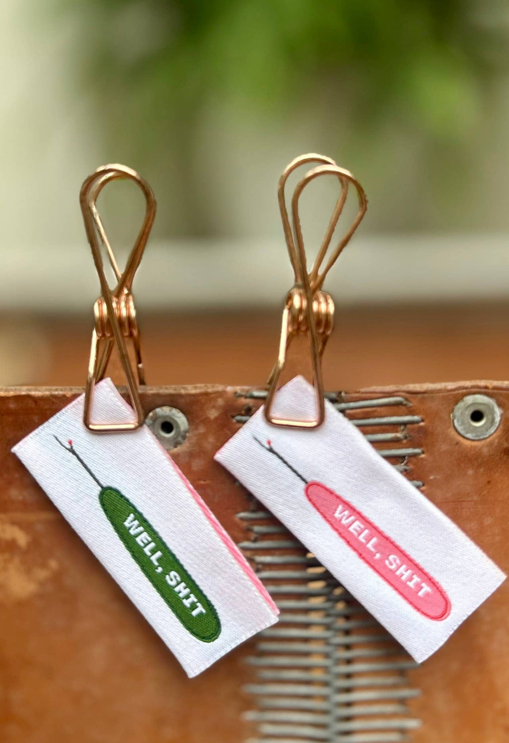 Well Shit - Designer Sewing Labels  