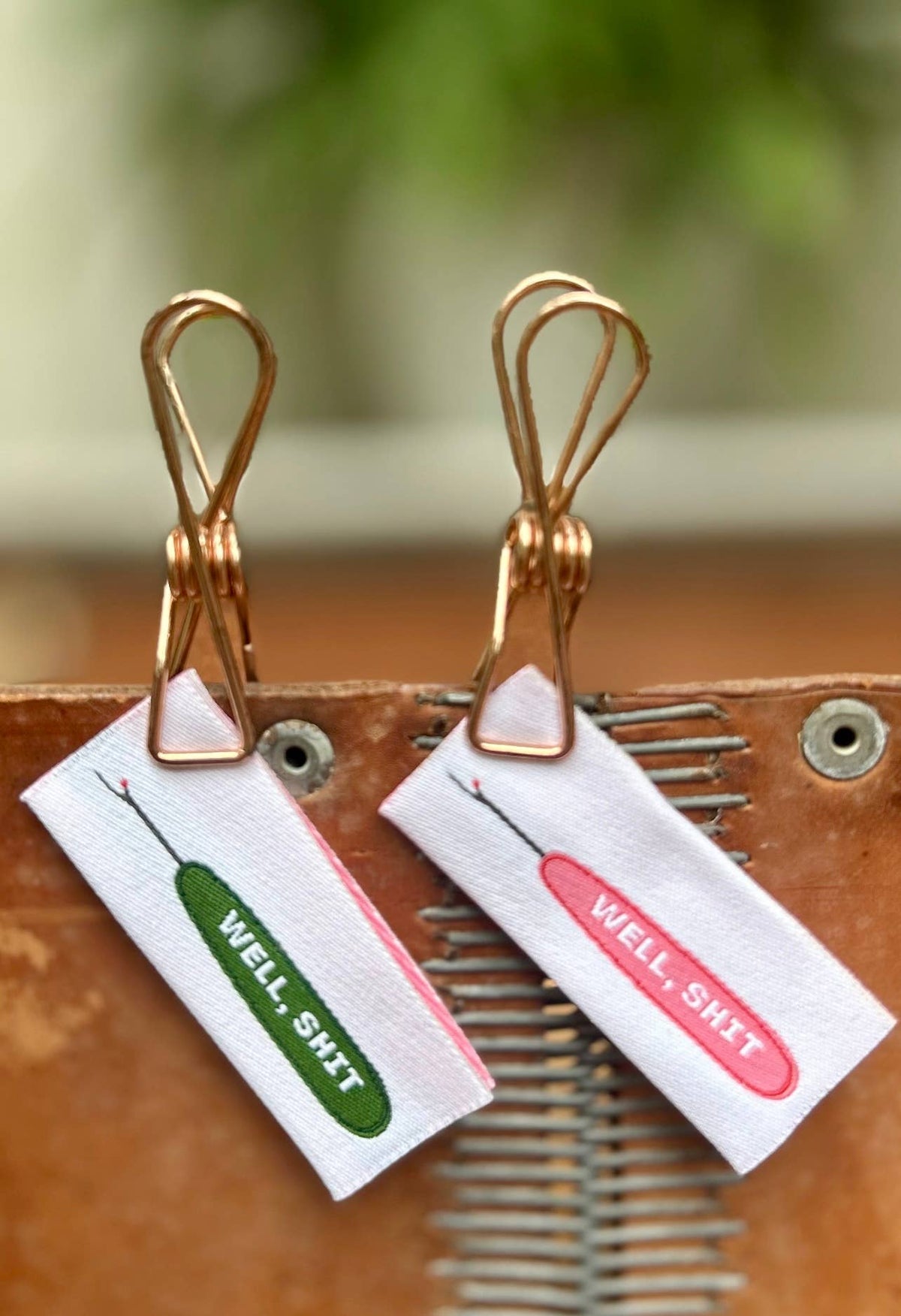 Well Shit - Designer Sewing Labels  