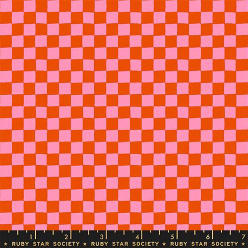 1 800 Calico Warm Red