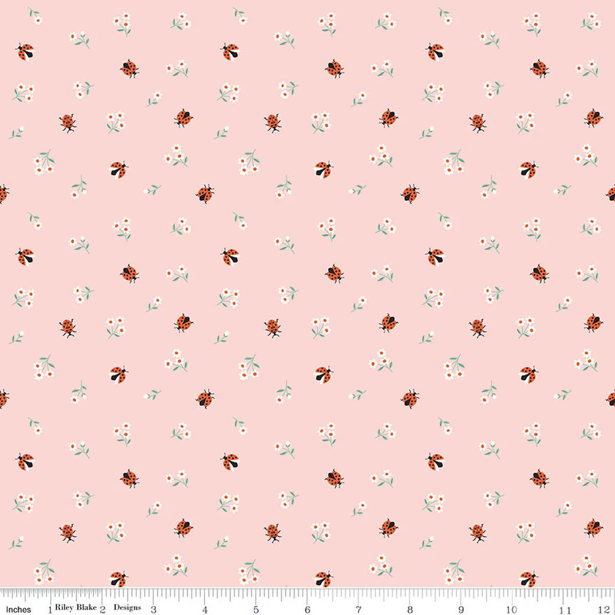 Meadow Moments Ladybugs Pink