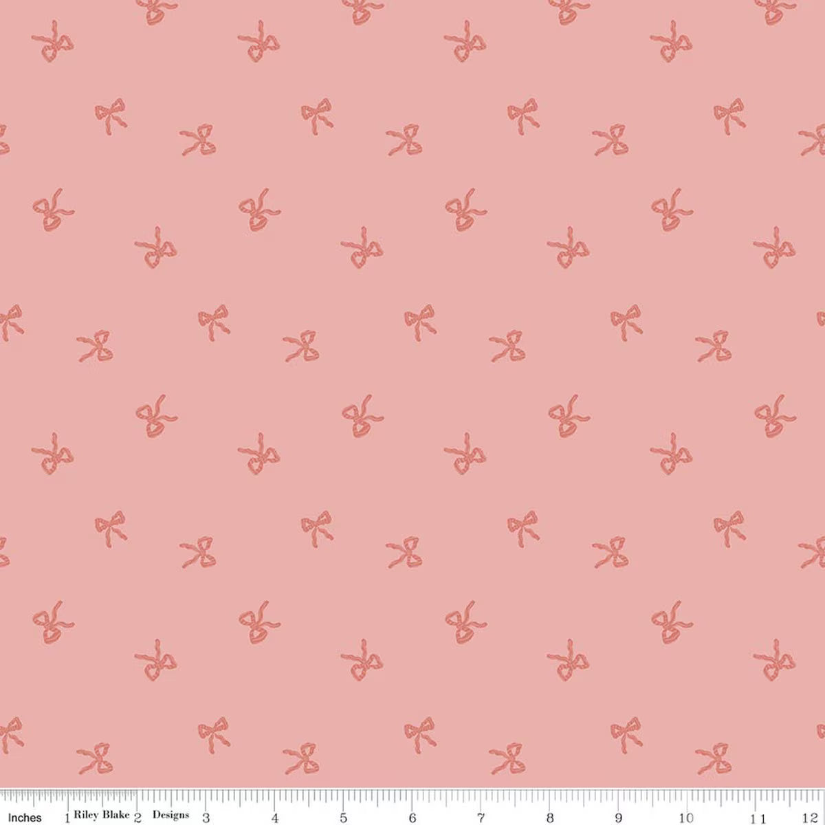 Sweet Cotton Tales Twirls & Ties Rose