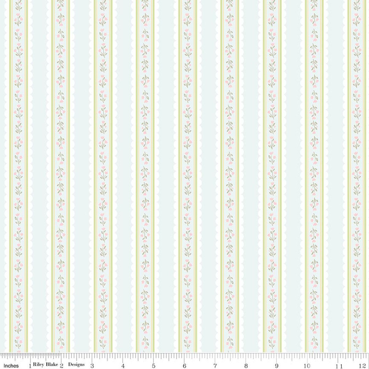 Little Posies Stripes Powder