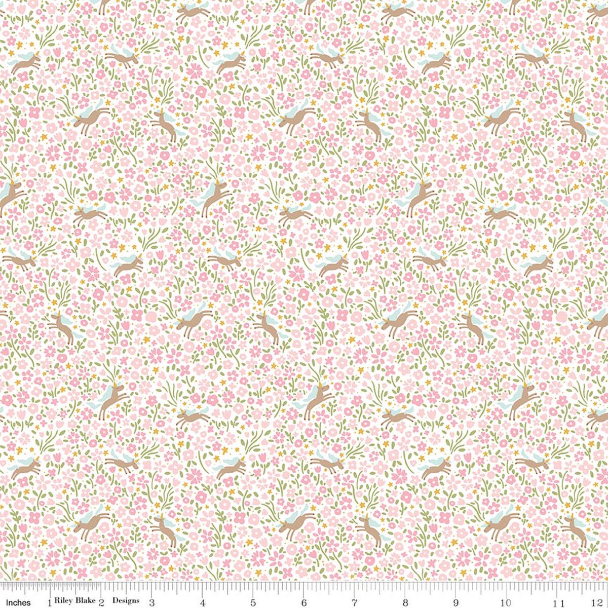 Little Posies Unicorns Pink