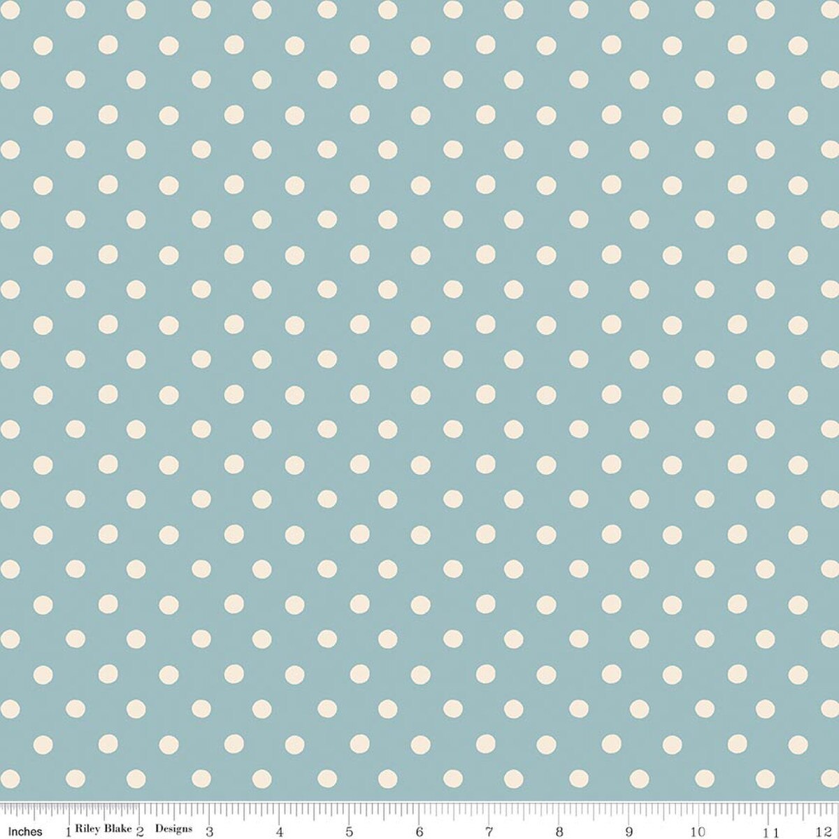 Cath Kidston® Signature Collection Button Spot Blue