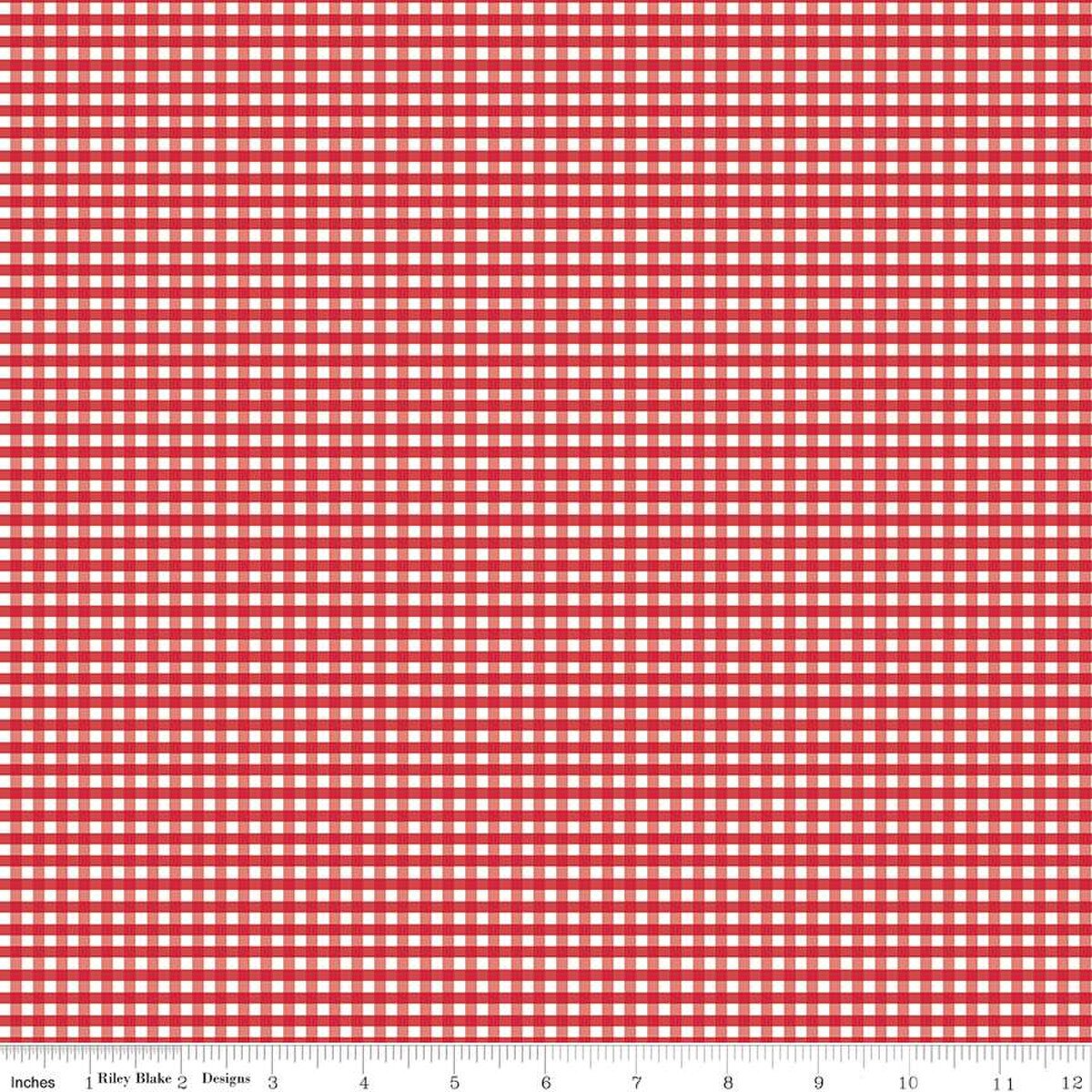 1/4" Gingham Fat Quarter Bundle