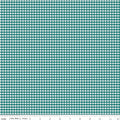 1/8" Gingham Teal