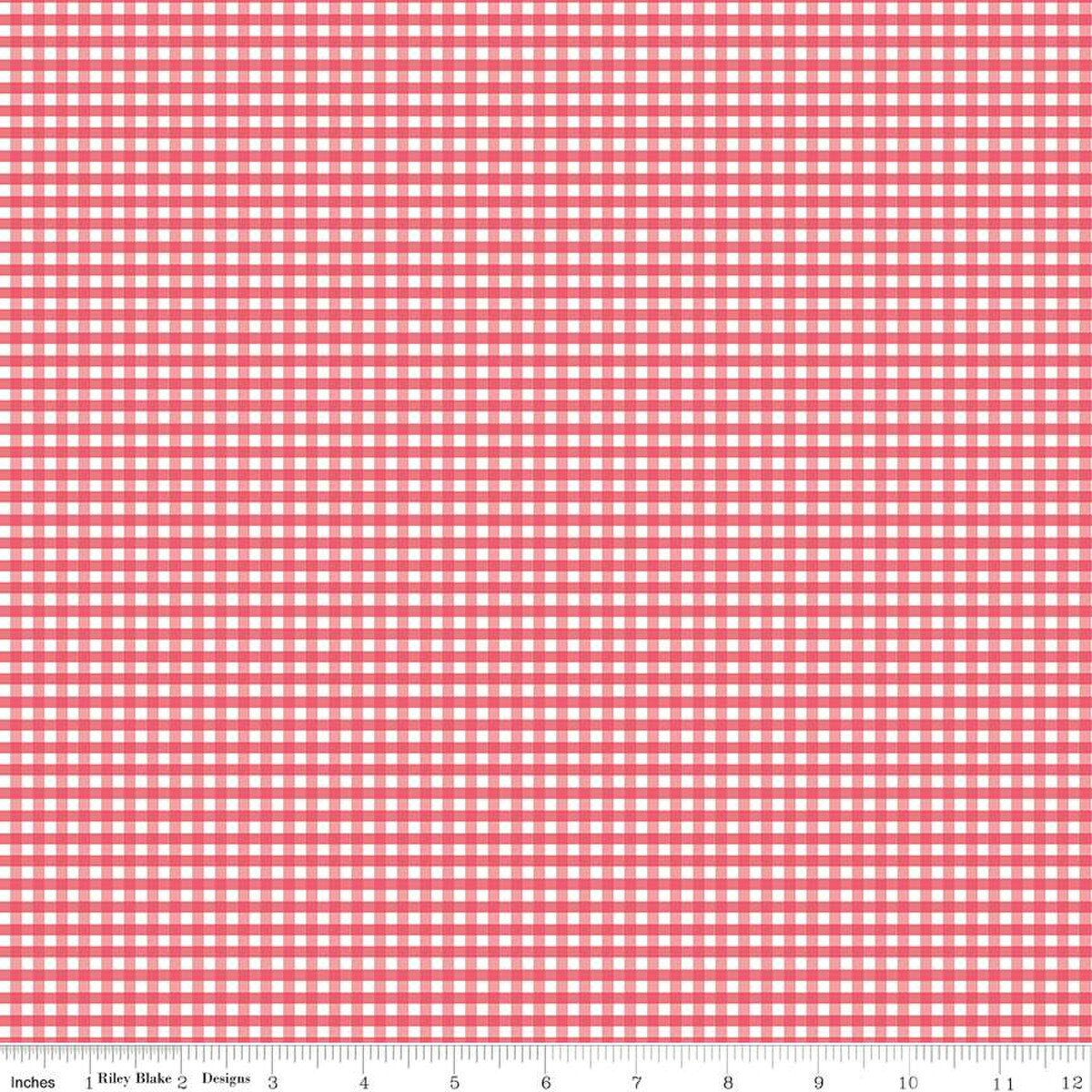1/4" Gingham Fat Quarter Bundle