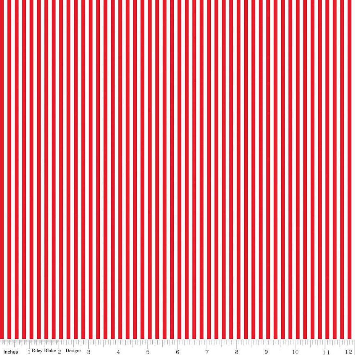 1/8" Stripe Red