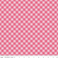 Basics Gingham Raspberry