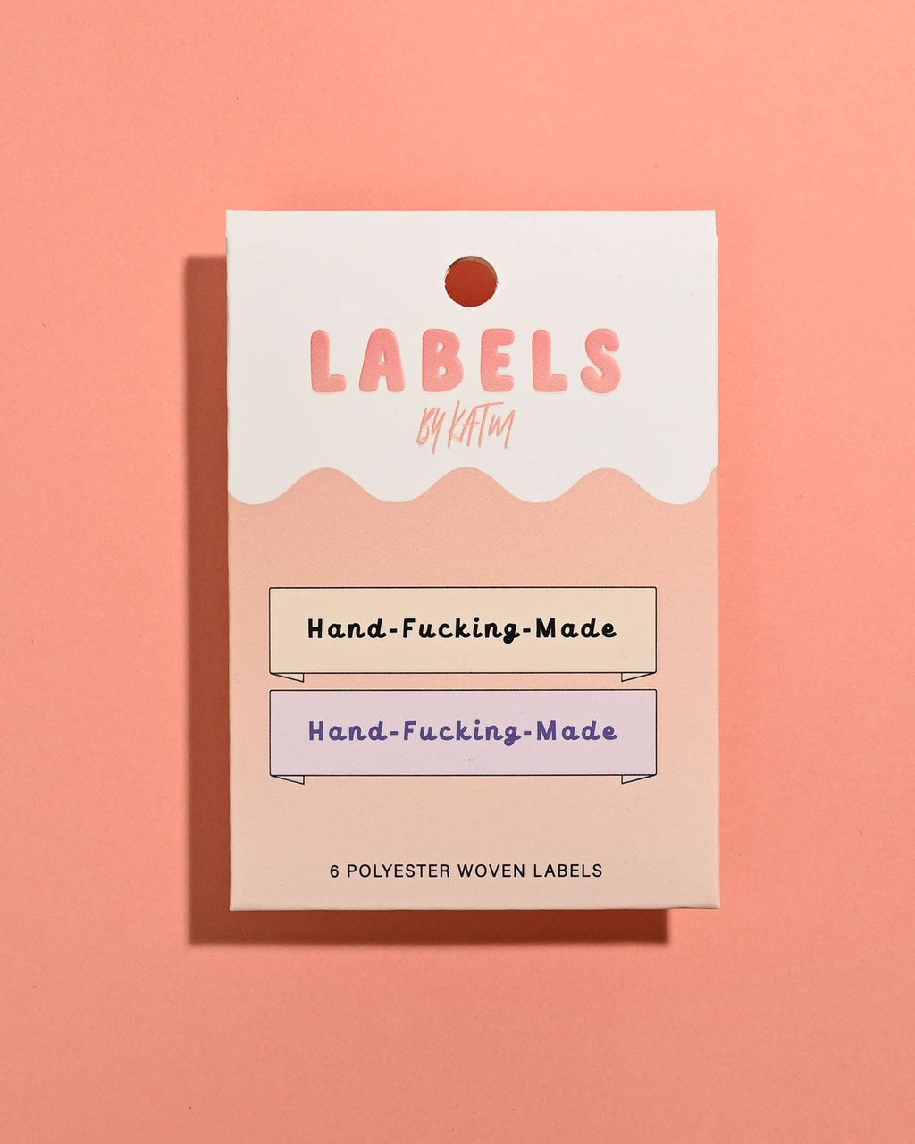 Hand-Fucking-Made Woven Labels
