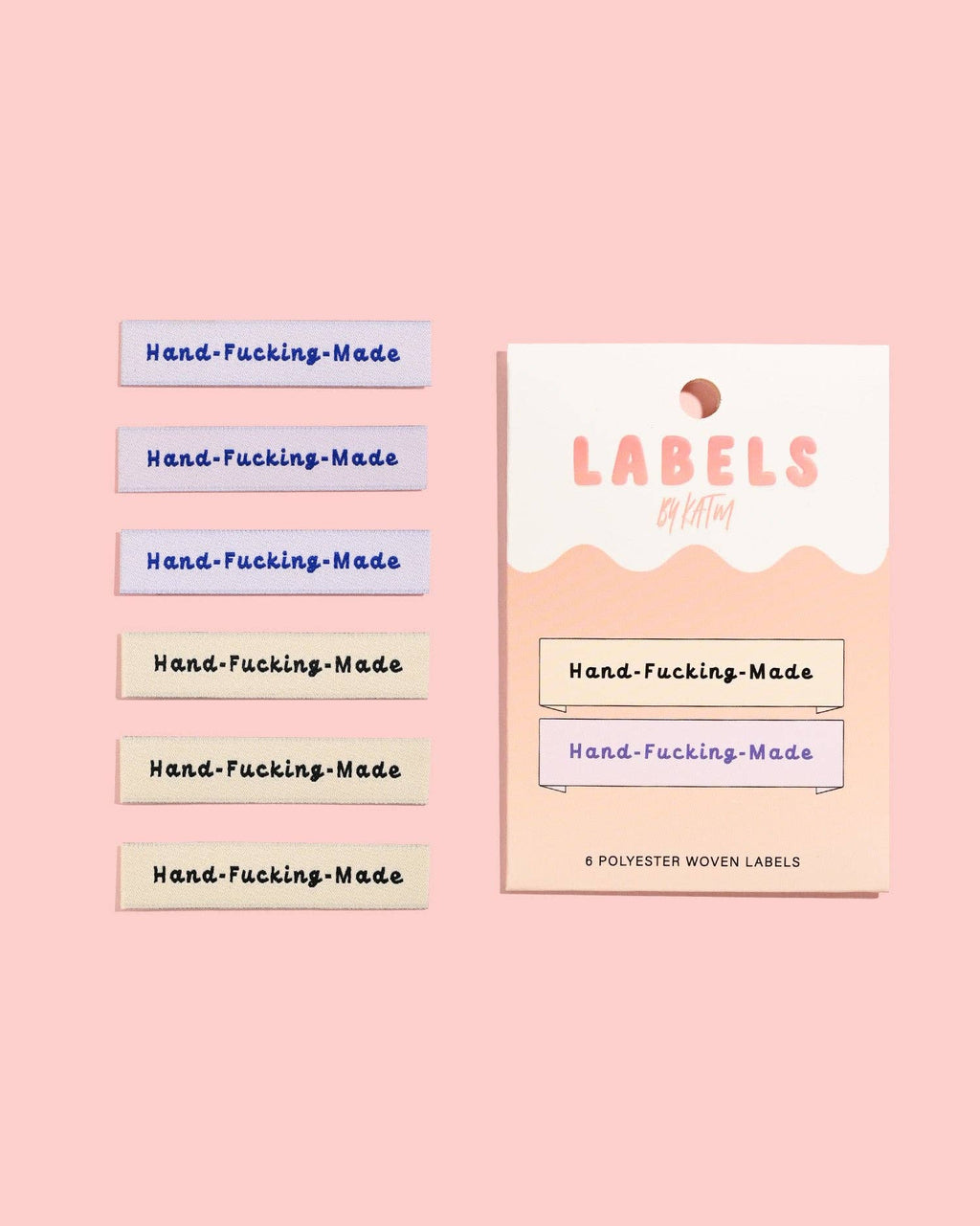 Hand-Fucking-Made Woven Labels