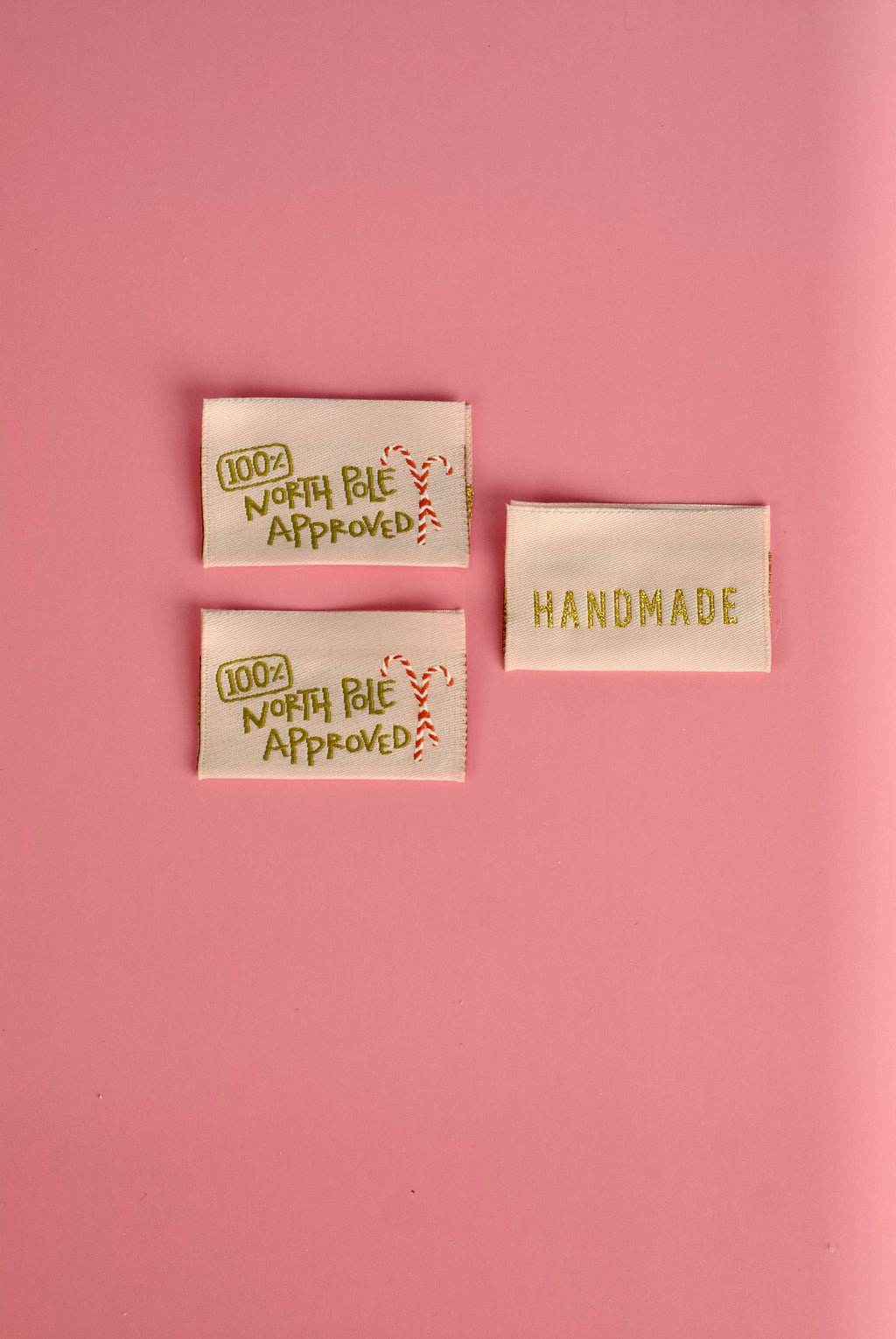 North Pole Approved - Designer Sewing Labels