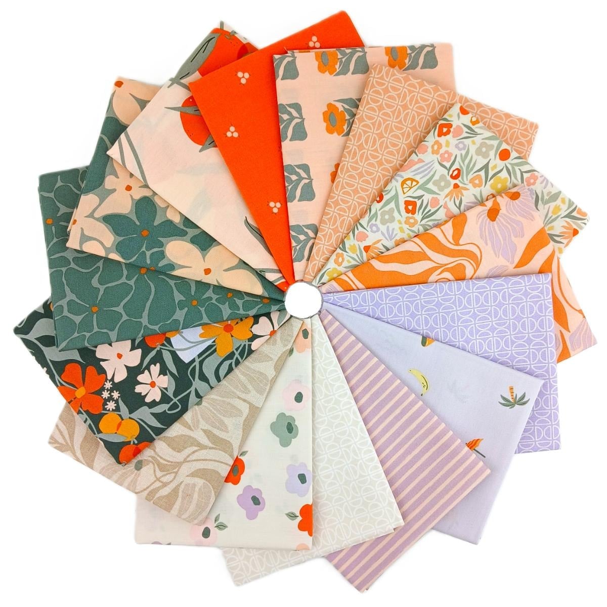 Tangerine Fat Quarter Bundle - 15 Piece