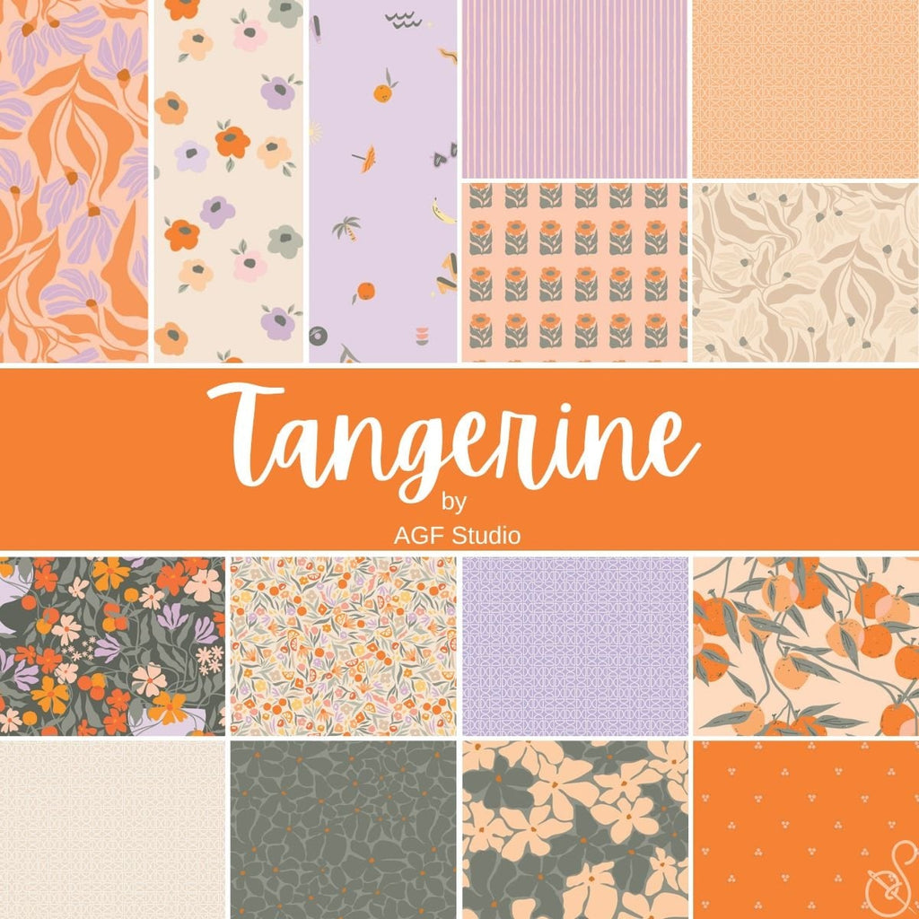 Tangerine Fat Quarter Bundle - 15 Piece
